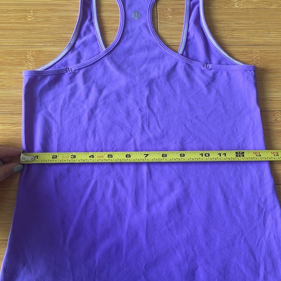Lululemon Purple Racerback Tank - Picture 4 of 5